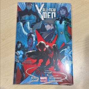 Marvel All-New X-Men Comic with Red and Blue Cover